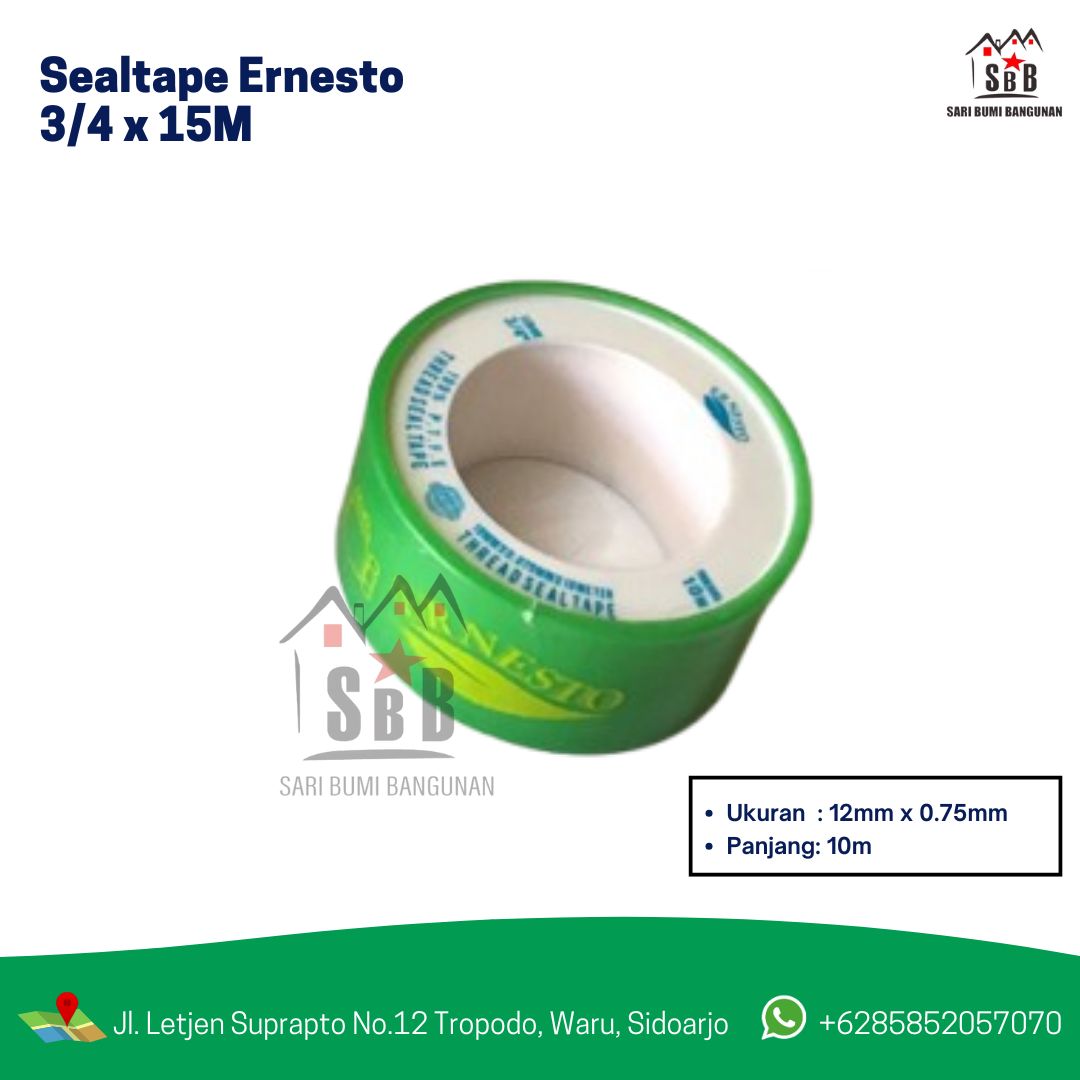 Sealtape Ernesto 3/4 X 15M